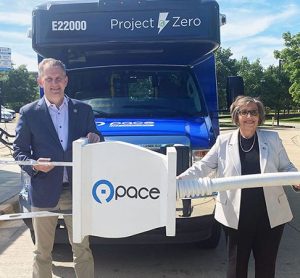 Pace Suburban Bus launches first electric paratransit vehicle