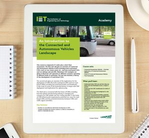 Connected and Autonomous Vehicles Course Insights